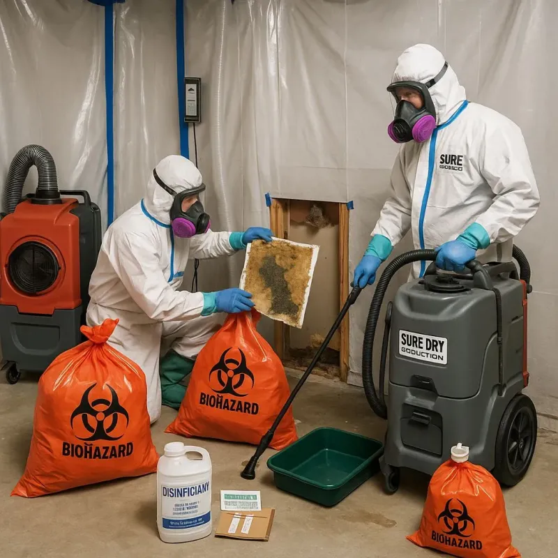 Contaminated Water Handling Protocols process in Lilbourn, MO